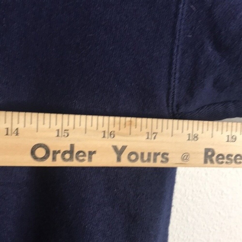 Vintage Oxford university navy blue pullover sweater unisex size small - Picture 6 of 11